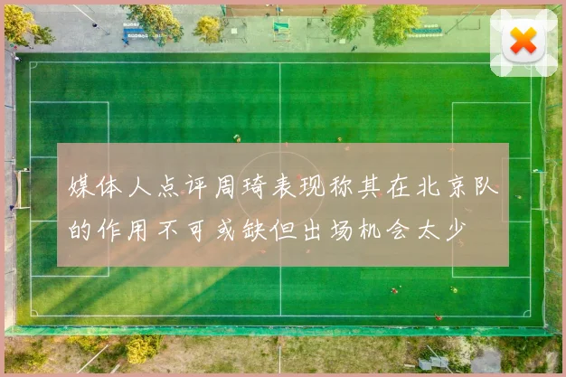 媒体人点评周琦表现称其在北京队的作用不可或缺但出场机会太少